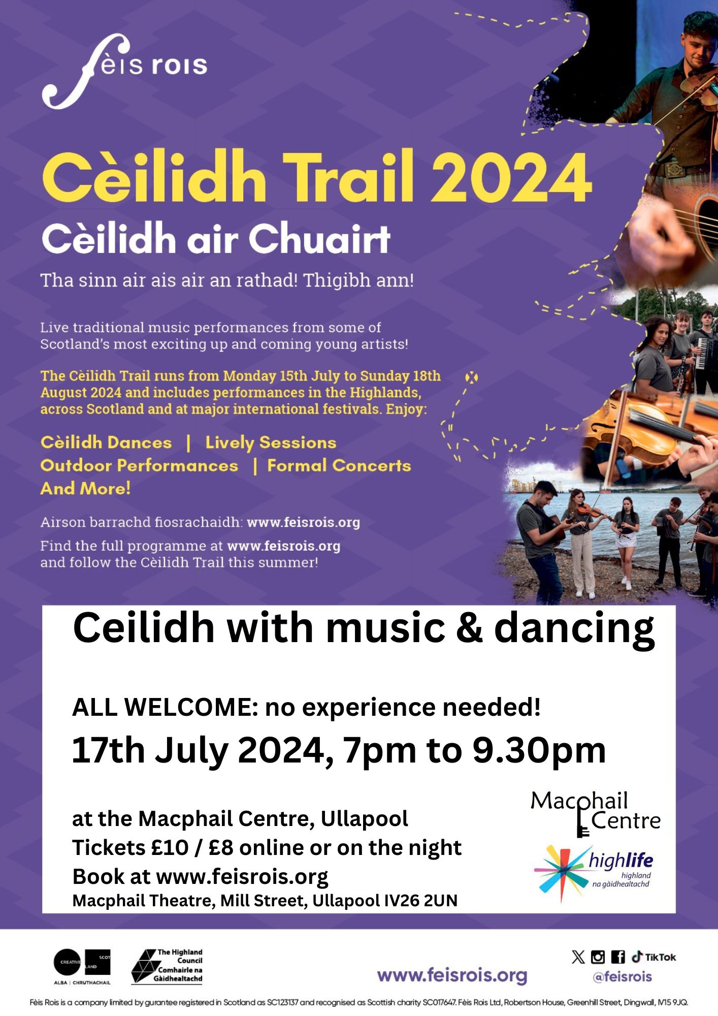 Ceilidh TRail 17th July 24 1