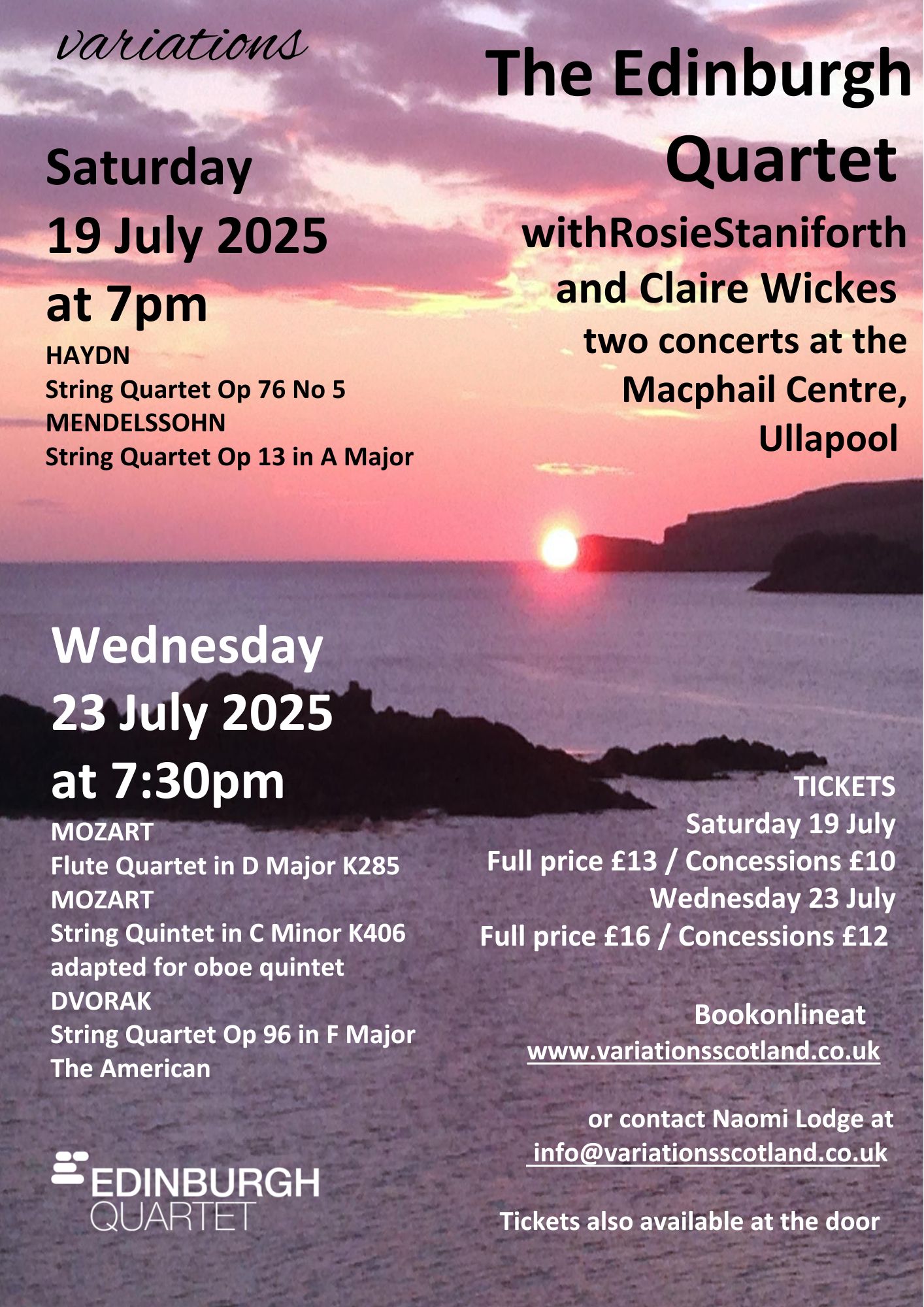 Variations poster 2025